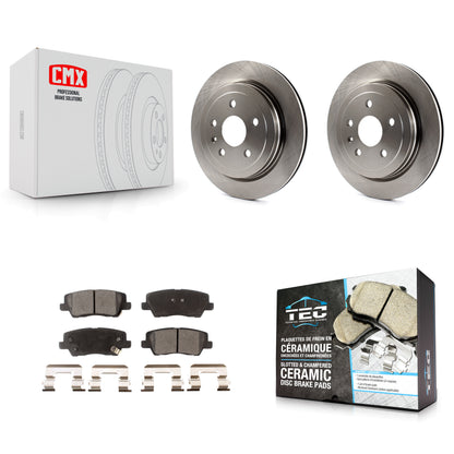 [Arrière] Kit de Disque et plaquette (céramique) de frein pour Cadillac CTS K8T-101680