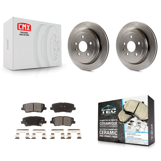 [Arrière] Kit de Disque et plaquette (céramique) de frein pour Cadillac CTS K8T-101680