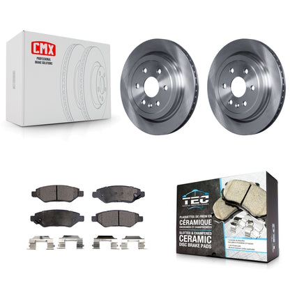 [Arrière] Kit de Disque et plaquette (céramique) de frein pour Cadillac SRX Saab 9-4X K8T-101681
