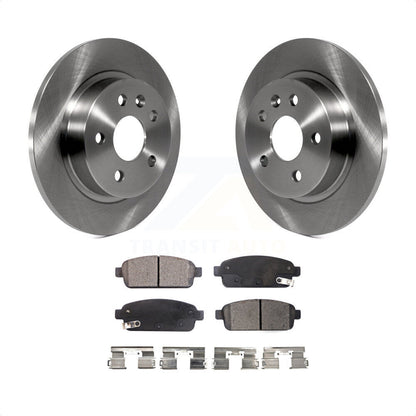 [Arrière] Kit de Disque et plaquette (céramique) de frein pour Chevrolet Cruze Sonic Buick Encore Trax Limited K8T-101683 par Transit Auto