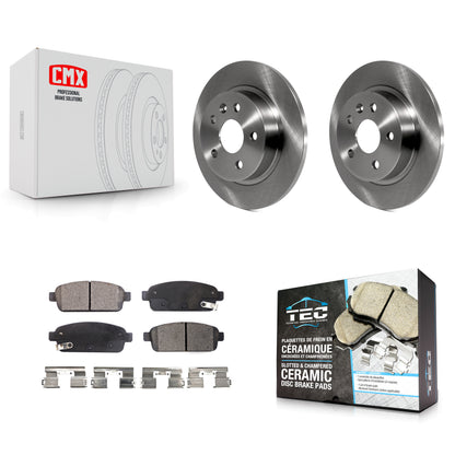 [Arrière] Kit de Disque et plaquette (céramique) de frein pour Chevrolet Cruze Sonic Buick Encore Trax Limited K8T-101683