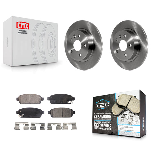 [Arrière] Kit de Disque et plaquette (céramique) de frein pour Chevrolet Cruze Sonic Buick Encore Trax Limited K8T-101683
