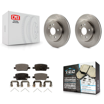 [Arrière] Kit de Disque et plaquette (céramique) de frein pour Chevrolet Camaro Cadillac CT6 K8T-101686