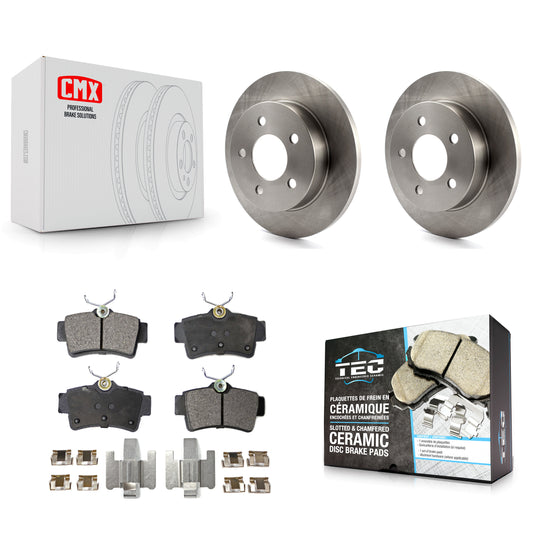 [Arrière] Kit de Disque et plaquette (céramique) de frein pour Ford Mustang K8T-101697