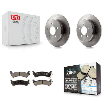[Arrière] Kit de Disque et plaquette (céramique) de frein pour Ford Explorer Sport Trac K8T-101698