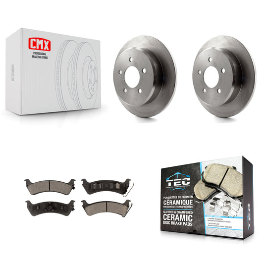 [Arrière] Kit de Disque et plaquette (céramique) de frein pour Ford Explorer Sport Trac K8T-101698