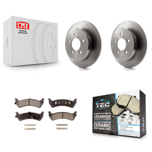[Arrière] Kit de Disque et plaquette (céramique) de frein pour Ford Ranger Explorer Mercury Mountaineer Sport K8T-101699