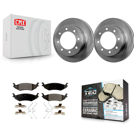 [Arrière] Kit de Disque et plaquette (céramique) de frein pour 2007 Ford E-150 To 10 16 06 K8T-101704