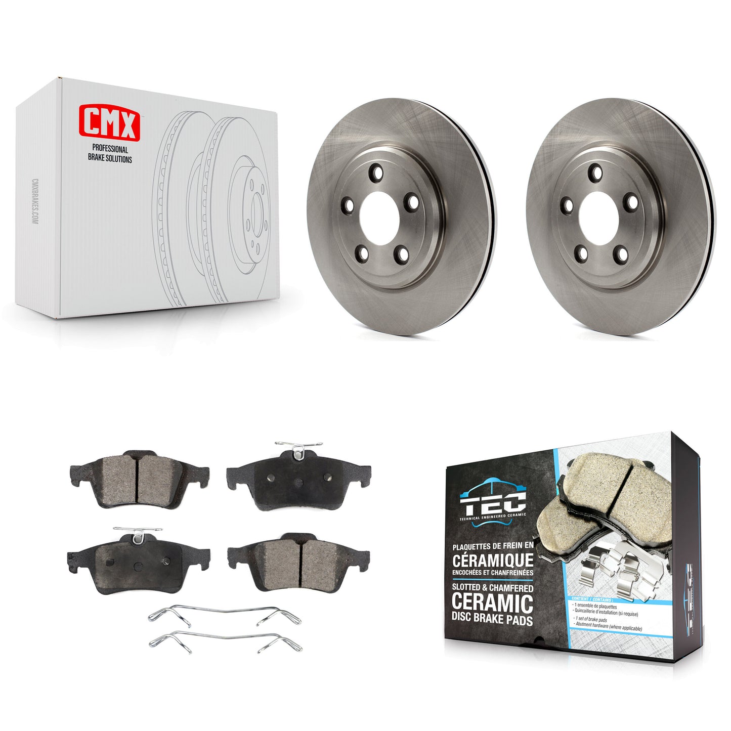 [Arrière] Kit de Disque et plaquette (céramique) de frein pour Jaguar Vanden Plas XJ8 To Chassis/VIN #G49700 K8T-101710