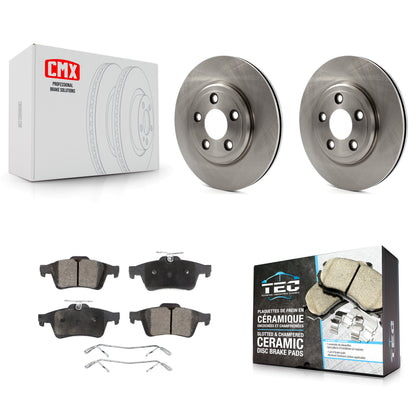 [Arrière] Kit de Disque et plaquette (céramique) de frein pour Jaguar Vanden Plas XJ8 To Chassis/VIN #G49700 K8T-101710