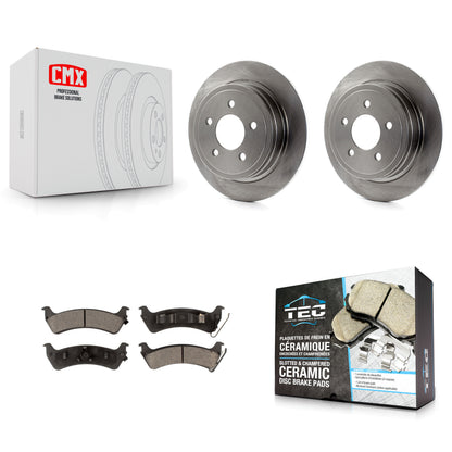[Arrière] Kit de Disque et plaquette (céramique) de frein pour Ford Explorer Sport Trac K8T-101719