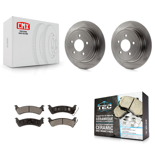 [Arrière] Kit de Disque et plaquette (céramique) de frein pour Ford Explorer Sport Trac K8T-101719