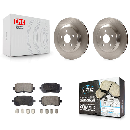 [Arrière] Kit de Disque et plaquette (céramique) de frein pour 2004-2007 Ford Freestar Mercury Monterey K8T-101722