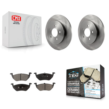 [Arrière] Kit de Disque et plaquette (céramique) de frein pour Ford Escape Mercury Mariner Mazda Tribute K8T-101724