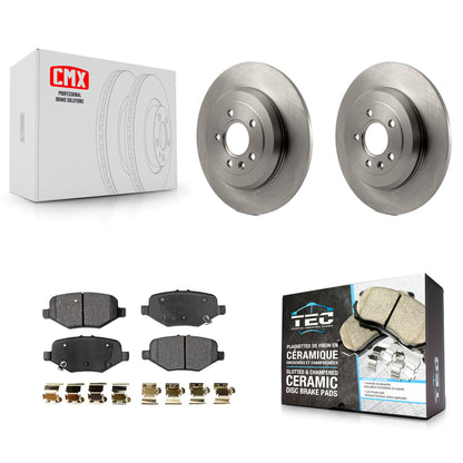 [Arrière] Disque et plaquette de frein pour 2015 Ford Explorer Without Heavy Duty Brakes K8T-101744