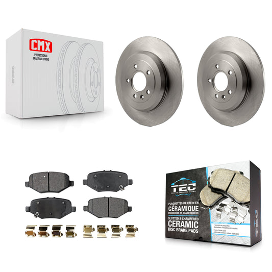[Arrière] Disque et plaquette de frein pour 2015 Ford Explorer Without Heavy Duty Brakes K8T-101744