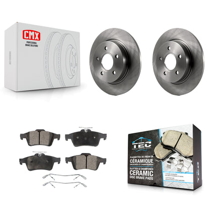 [Arrière] Kit de Disque et plaquette (céramique) de frein pour Ford Focus K8T-101747