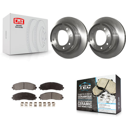 [Arrière] Kit de Disque et plaquette (céramique) de frein pour Ford F-250 Super Duty F-350 K8T-101755