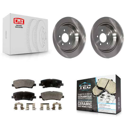 [Arrière] Kit de Disque et plaquette (céramique) de frein pour Ford Mustang K8T-101757