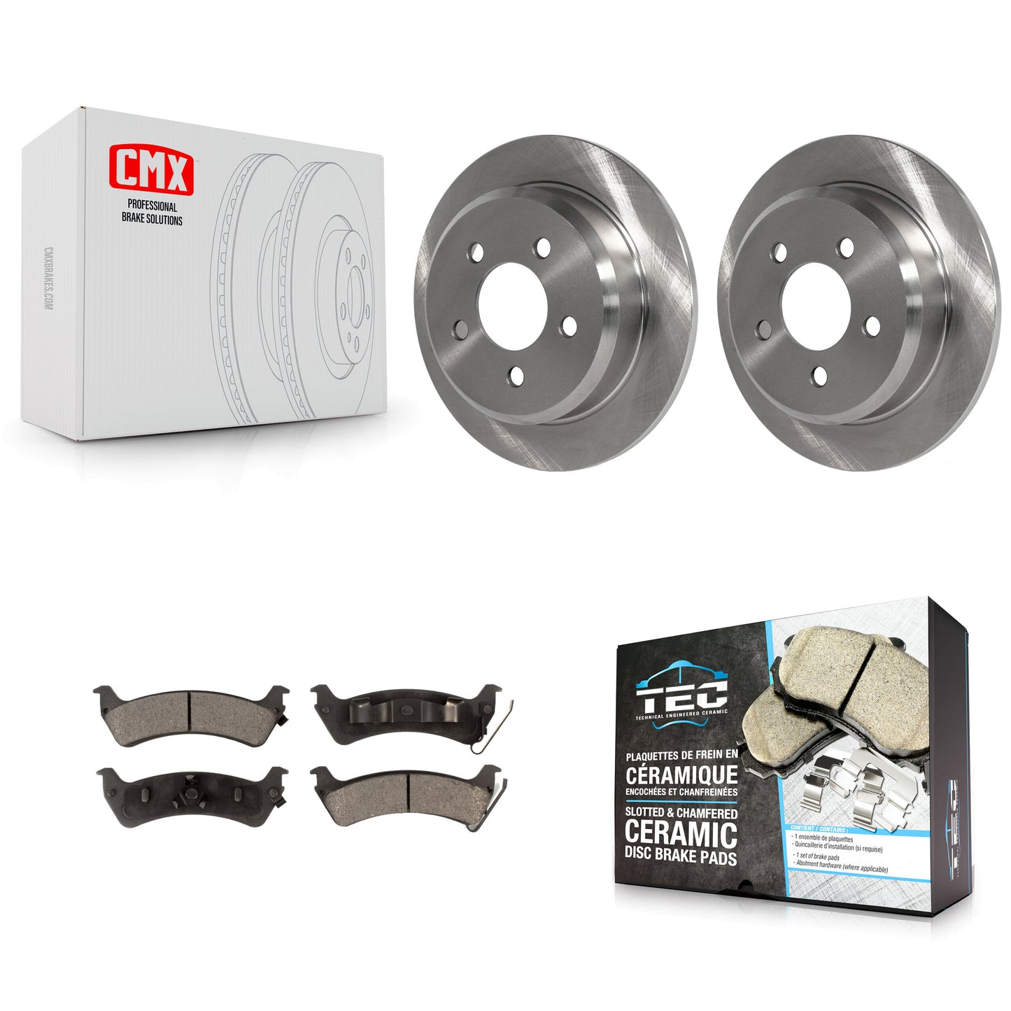 [Arrière] Kit de Disque et plaquette (céramique) de frein pour Jeep Grand Cherokee K8T-101760