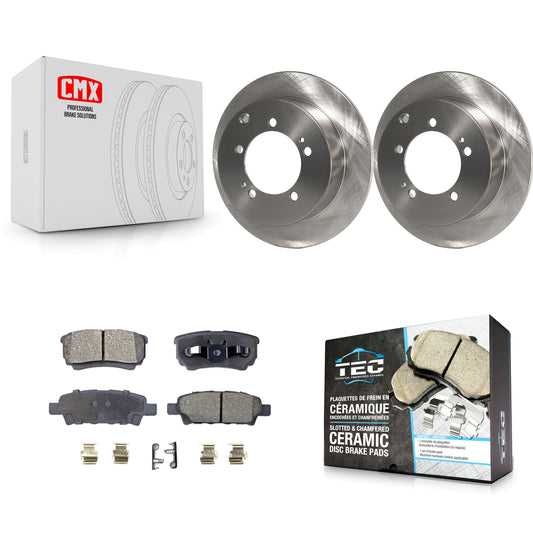 [Arrière] Kit de Disque et plaquette (céramique) de frein pour Mitsubishi Lancer Outlander K8T-101763