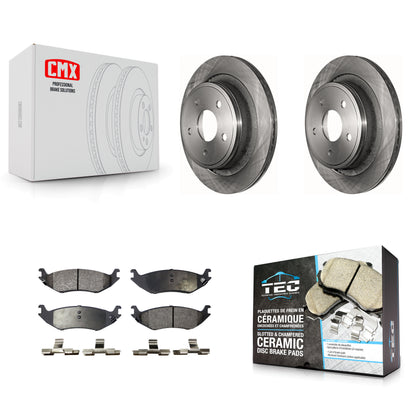 [Arrière] Kit de Disque et plaquette (céramique) de frein pour Dodge Ram 1500 K8T-101769