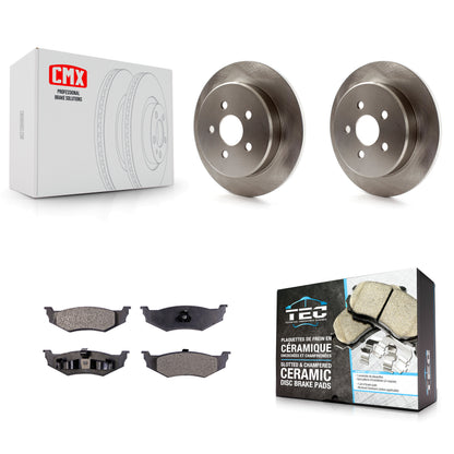[Arrière] Kit de Disque et plaquette (céramique) de frein pour Chrysler PT Cruiser Dodge Neon K8T-101772
