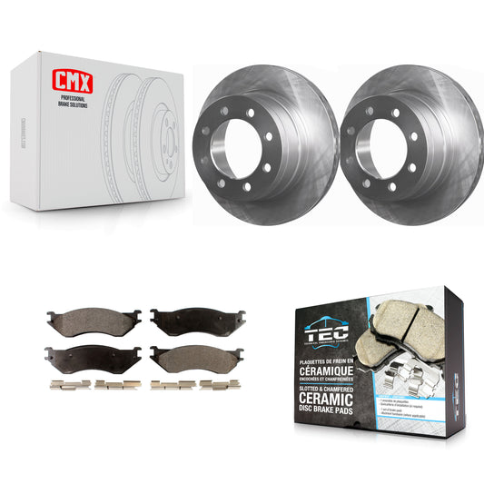 [Arrière] Kit de Disque et plaquette (céramique) de frein pour Dodge Ram 2500 1500 3500 K8T-101773