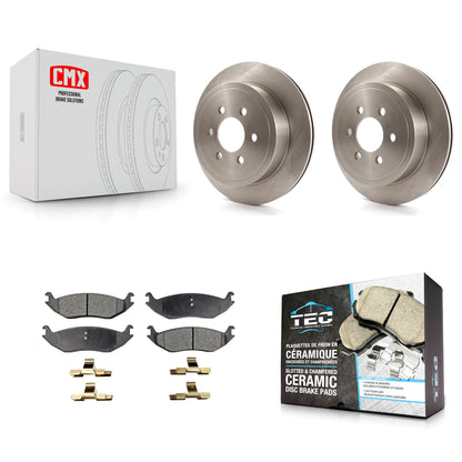 [Arrière] Kit de Disque et plaquette (céramique) de frein pour 2003 Dodge Durango K8T-101774
