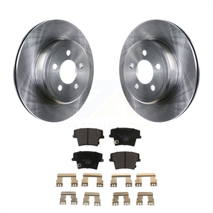 [Arrière] Kit de Disque et plaquette (céramique) de frein pour Dodge Charger Chrysler 300 Challenger Magnum K8T-101779 par Transit Auto