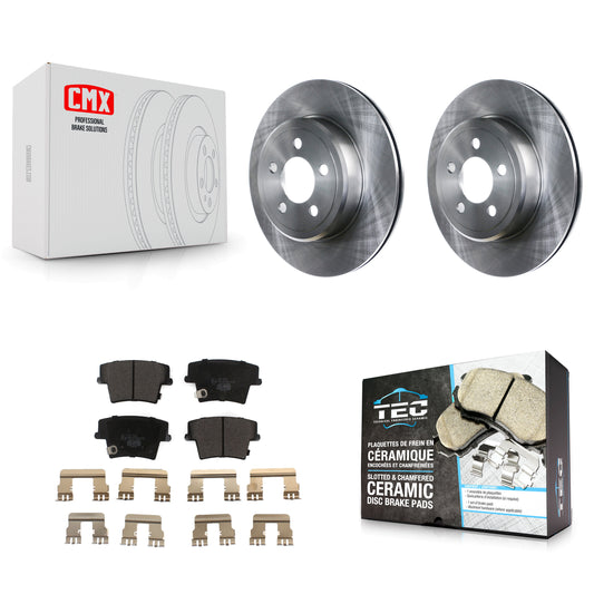 [Arrière] Kit de Disque et plaquette (céramique) de frein pour Dodge Charger Chrysler 300 Challenger Magnum K8T-101779