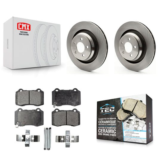 [Arrière] Kit de Disque et plaquette (céramique) de frein pour Dodge Charger Chrysler 300 Challenger Magnum K8T-101781