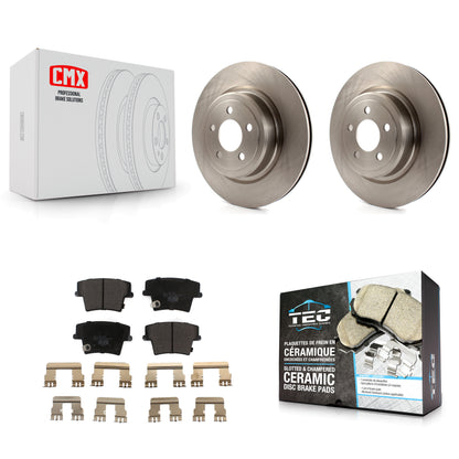 [Arrière] Kit de Disque et plaquette (céramique) de frein pour Dodge Charger Magnum K8T-101783