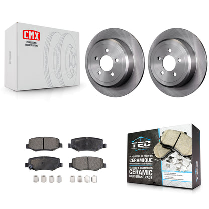 [Arrière] Kit de Disque et plaquette (céramique) de frein pour Jeep Liberty Dodge Nitro K8T-101789