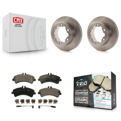 [Arrière] Kit de Disque et plaquette (céramique) de frein pour Sprinter 3500 Mercedes-Benz Dodge Freightliner K8T-101791