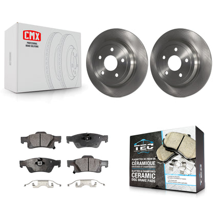 [Arrière] Kit de Disque et plaquette (céramique) de frein pour Jeep Grand Cherokee Dodge Durango K8T-101798