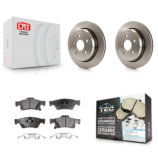 [Arrière] Kit de Disque et plaquette (céramique) de frein pour Jeep Grand Cherokee Dodge Durango WK K8T-101799
