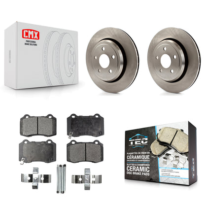 [Arrière] Kit de Disque et plaquette (céramique) de frein pour Jeep Grand Cherokee Dodge Durango K8T-101800