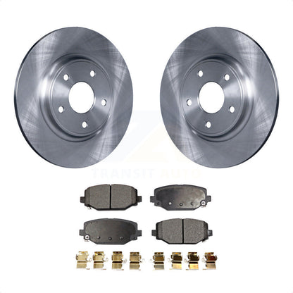 [Arrière] Kit de Disque et plaquette (céramique) de frein pour Dodge Grand Caravan Journey Chrysler Town & Country Ram C/V Volkswagen Routan K8T-101801 par Transit Auto