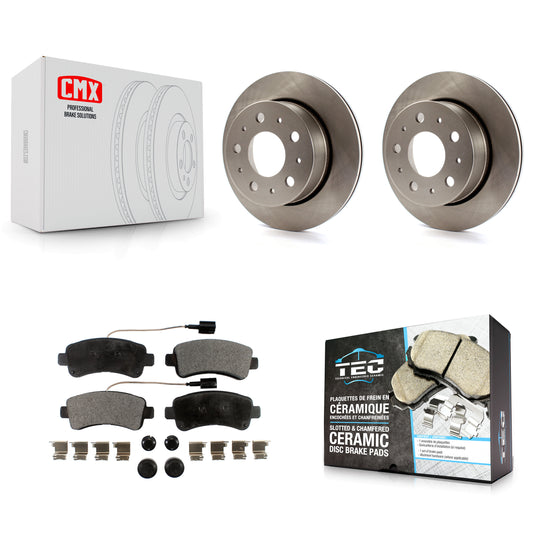[Arrière] Kit de Disque et plaquette (céramique) de frein pour Ram ProMaster 1500 2500 3500 K8T-101805