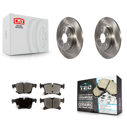 [Arrière] Kit de Disque et plaquette (céramique) de frein pour Chrysler Pacifica Voyager Grand Caravan K8T-101808