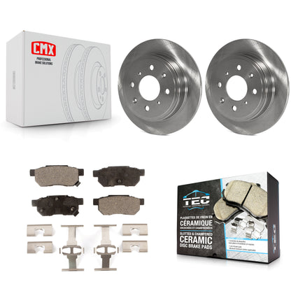 [Arrière] Kit de Disque et plaquette (céramique) de frein pour Honda Civic Acura Integra del Sol CRX Accord Prelude EL K8T-101809