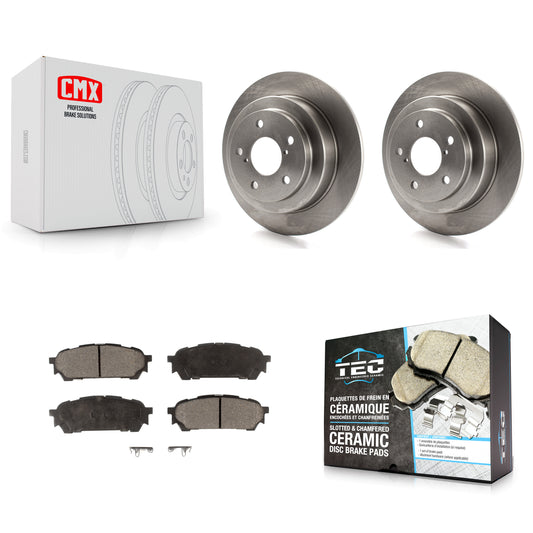 [Arrière] Kit de Disque et plaquette (céramique) de frein pour Subaru Forester Impreza Saab 9-2X K8T-101810