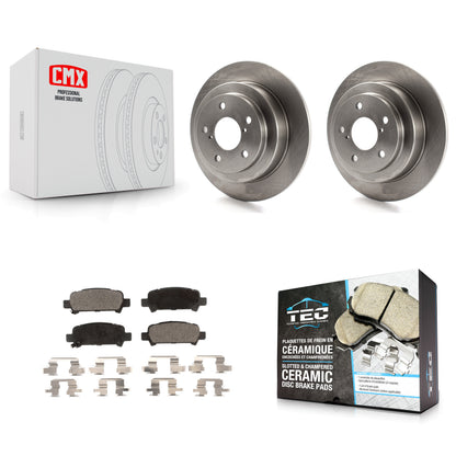 [Arrière] Kit de Disque et plaquette (céramique) de frein pour Subaru Forester Impreza K8T-101812