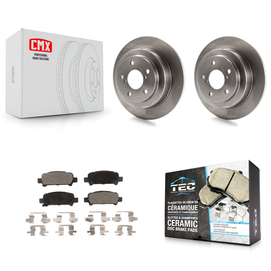 [Arrière] Kit de Disque et plaquette (céramique) de frein pour Subaru Forester Impreza K8T-101812