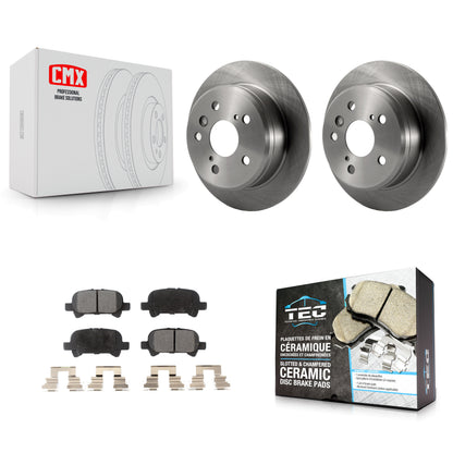 [Arrière] Kit de Disque et plaquette (céramique) de frein pour Toyota Camry Solara K8T-101815