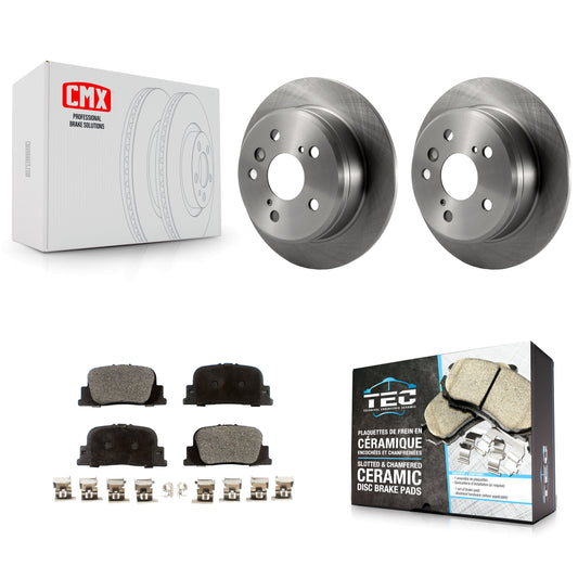 [Arrière] Kit de Disque et plaquette (céramique) de frein pour Toyota Camry Lexus ES300 K8T-101816