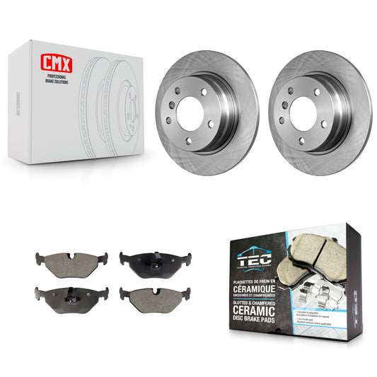 [Arrière] Kit de Disque et plaquette (céramique) de frein pour BMW 318i 328i 328is 323is 318is K8T-101819