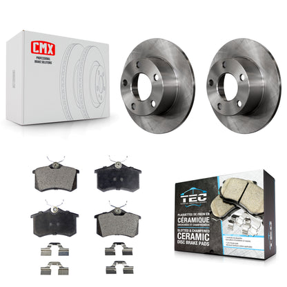 [Arrière] Kit de Disque et plaquette (céramique) de frein pour Volkswagen Passat Audi A6 K8T-101822