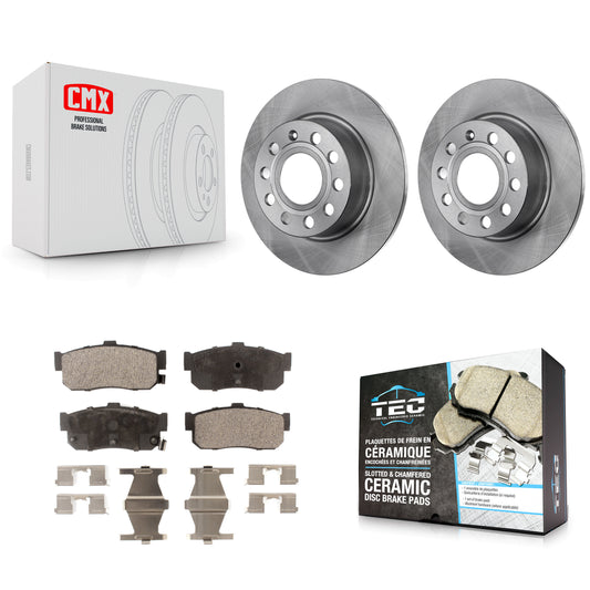 [Arrière] Kit de Disque et plaquette (céramique) de frein pour Nissan Maxima Infiniti I30 INFINITI K8T-101828